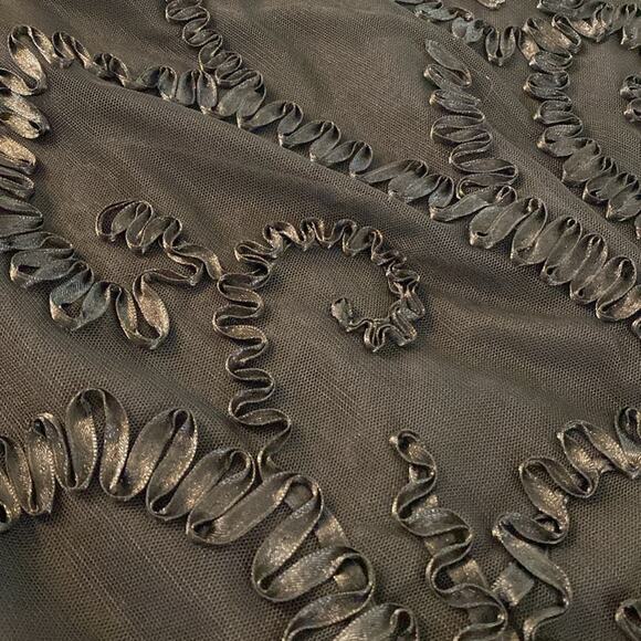 Signature by Robbie Bee Black Soutache Dress Size 16 - Picture 9 of 9